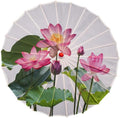Parasol Chinese Style Classical Oil Paper Umbrella Rainproof Umbrella, Parasol Pendent Floral Mulitcolor Paper and Bamboo Painted Paper Parasol