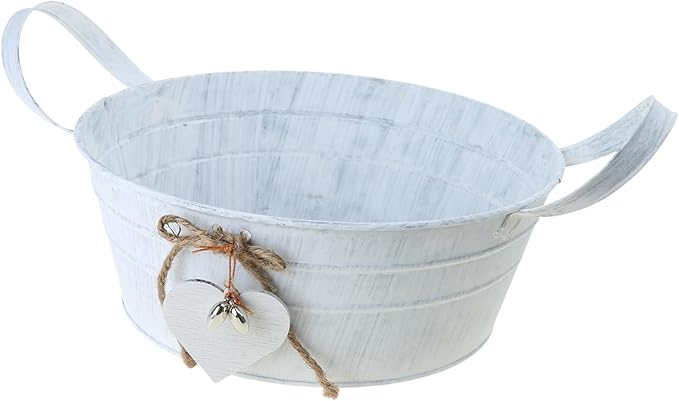 Galvanized Milk Can Antique Retro Vase Metal Planter Rustic Vintage Primitive Flower Holder Farmhouse Country Plant Galvanized Metal Bucket