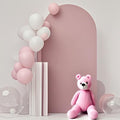 Dusty Rose Wedding Arch Cover 6.6 FT, Chiara Backdrop Stand Covers for Party Celebration Proposal Birthday