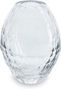 Beatriz Ball Glass Faceted Teardrop Bud Vase (Clear)