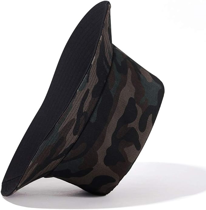 Quanhaigou Bucket Hat for Men Women,Packable Reversible Printed Sun Hats,Fisherman Outdoor Summer Travel Hiking Beach Caps