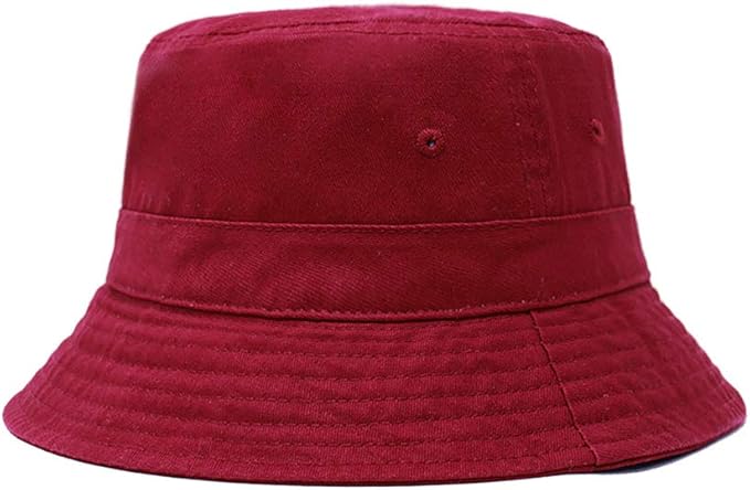 Hot Summer Bucket Hat - Trendy Cotton Sun Hat for Beach, Golf, Fishing - Fun Outdoor Vacation Boonie for Men and Women