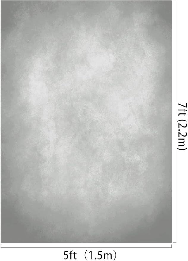 Kate 5x7ft Light Grey Backdrops Abstract Photography Backdrop for Professional Studio Backgrounds