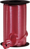 PMU Curling Ribbon - Crimped Texture Curling Ribbons for Gift Box, Birthday Party Decorations, Festival Art Craft & Christmas Décor - Burgundy Marsala 3/8 Inch X 250 Yards, Pkg/1