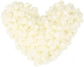 500pcs Mini Foam Rose Heads, Ivory Artificial Flower Foam Fake Flower Bulk for DIY Crafts Wedding Bouquets Baby Shower Centerpieces Floral Arrangements Party Tables Home Decorations(Ivory)