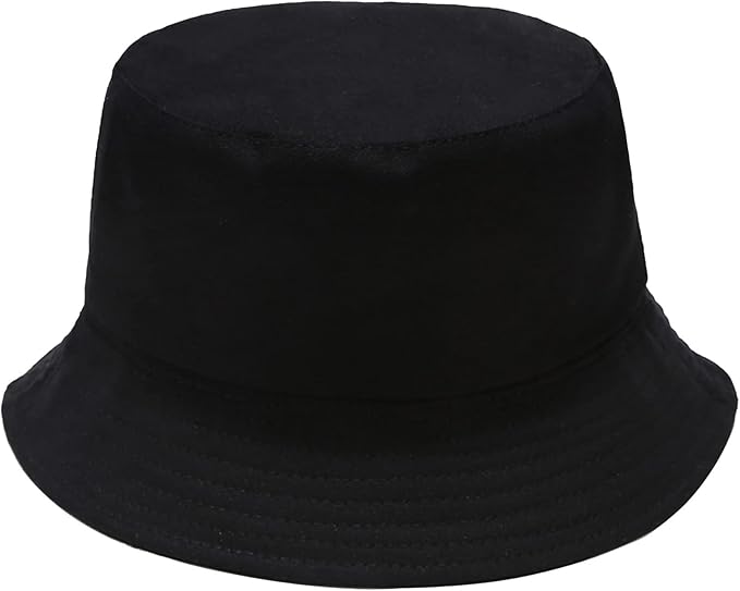 Malaxlx Unisex Bucket Hat Beach Sun Hat Aesthetic Fishing Hat for Men Women Teens, Reversible Double-Side-Wear