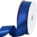 TONIFUL 1-1/2 Inch (40mm) x 100 Yards Navy Blue Wide Satin Ribbon Solid Fabric Ribbon for Gift Wrapping Chair Sash Valentine's Day Wedding Birthday Party Decoration Hair Floral Craft Sewing