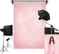 Kate 5x7ft/1.5x2.2m Pink Backdrops Abstract Sweet Girls Pink Seamless Portrait Background Photo Studio Props