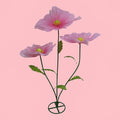 Artificial Giant Flower for Decoration - 5.6 Ft Large Artificial Silk Flower with Stems and Stands - Big Flores Gigantes for Wedding Party Banquet Backdrop Decor, Photography Props Window Display