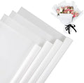 NESCCI 20 Sheet Flower Wrapping Paper - Waterproof Floral Bouquet Wrapping Paper, Florist Supplies Packaging Paper for Wedding Birthday Gift DIY (White)
