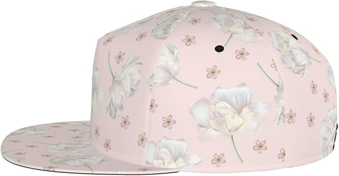 Tulip Flower Baseball Cap for Women Baseball Caps Flower Hat Tulip Baseball Hats Womens Cap for Outdoor