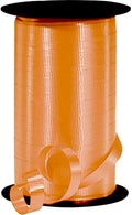 PMU Curling Ribbon - Crimped Texture Curling Ribbons for Gift Box Wrapping, Florist Flowers, Birthday Party Decorations, Festival Art Craft & Christmas Décor - Orange 3/8 Inch X 250 Yards, Pkg/1