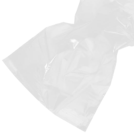 50Pcs Flower Bags, 9.8x5.9in Bouquet Water-retaining Bag, PE Bouquet Flower Water, Transparent -retaining, Rose Packaging for Arrangement