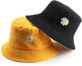 Sun Hat for Women Bucket Hat Cotton Reversible Summer Travel Beach Fishing Cap