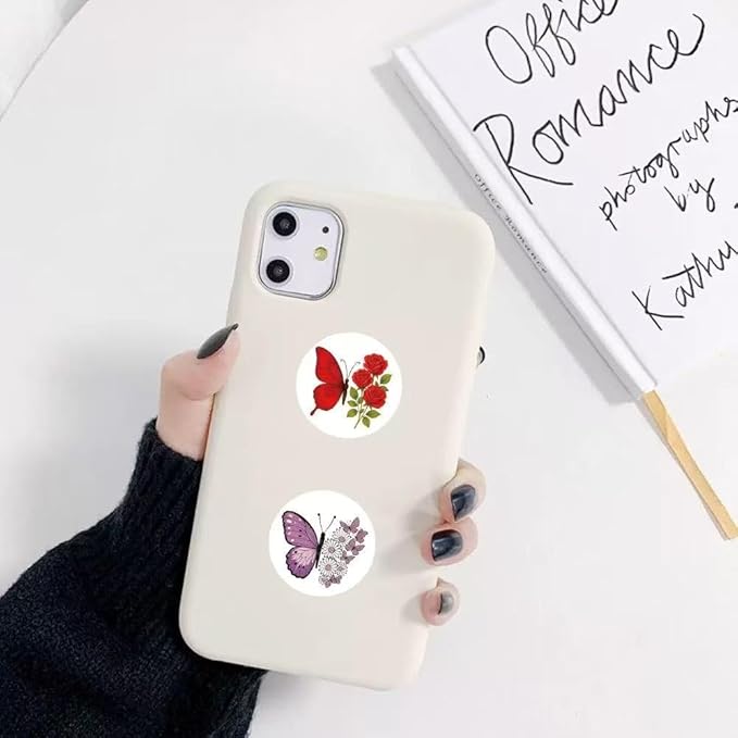 1000 Pcs Flower Butterfly Stickers for Kids Classroom Boys Girls School Adults. 2 Roll 1 Inch Plant Stickers Bulk Party Favors.Floral Scrapbook Nature Sticker Packs for Water Bottles Phone Laptop