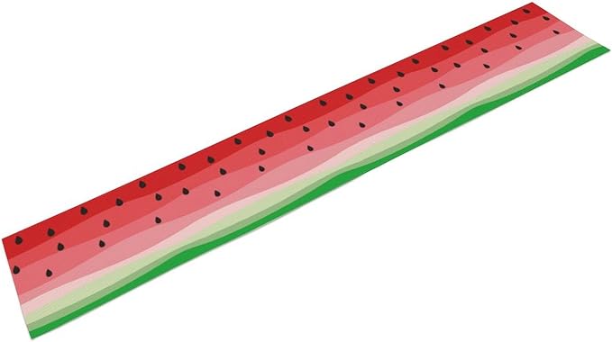 Watermelon Table Runner,Summer Fruit Tropical Birthday Party Decorations Dining Room Home Kitchen Table Decor 13 x 70Inch