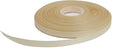 Solid Grosgrain Ribbon 25 Yard Each Roll 100% Polyester Woven Edge (1/4", Beige)