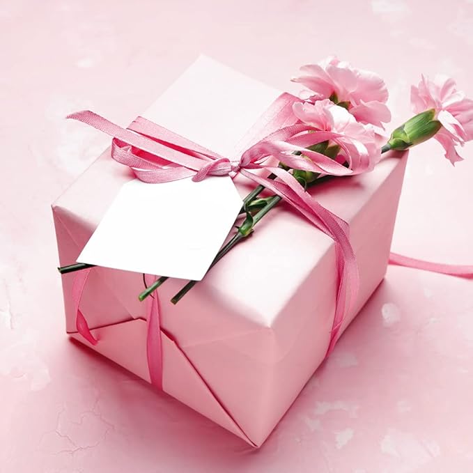 LIUYAXI Light Pink Double Faced Satin Ribbon, 1/8" X Continuous 100 Yards, Thin Ribbons Perfect for Gift Wrapping Wedding Invitation Card Hair Bows Tag Floral Arrangement DIY Craft