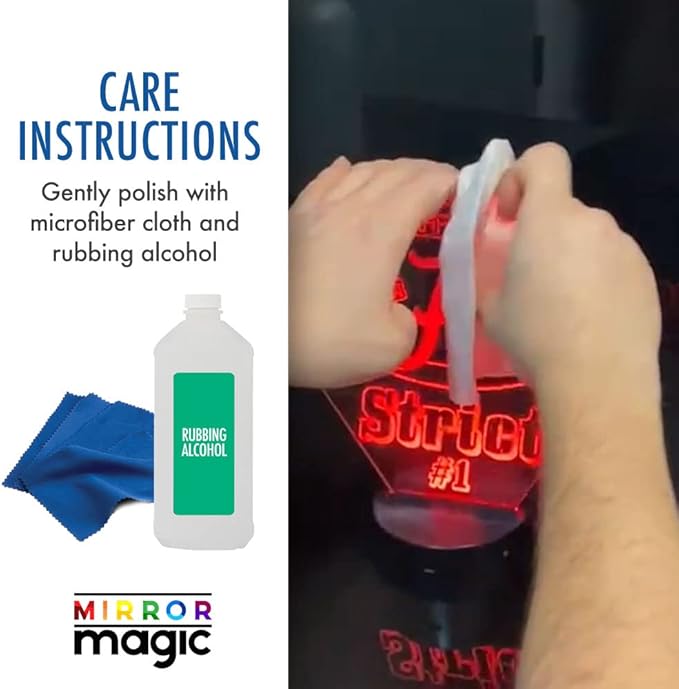 Custom Love & Heart LED Sign Night Light Lamp with Remote, Light Up Display with Personalized Name or Image, Customized and Made in The USA, Clear Acrylic Home Decor Design with 16 Colors, 4 Modes