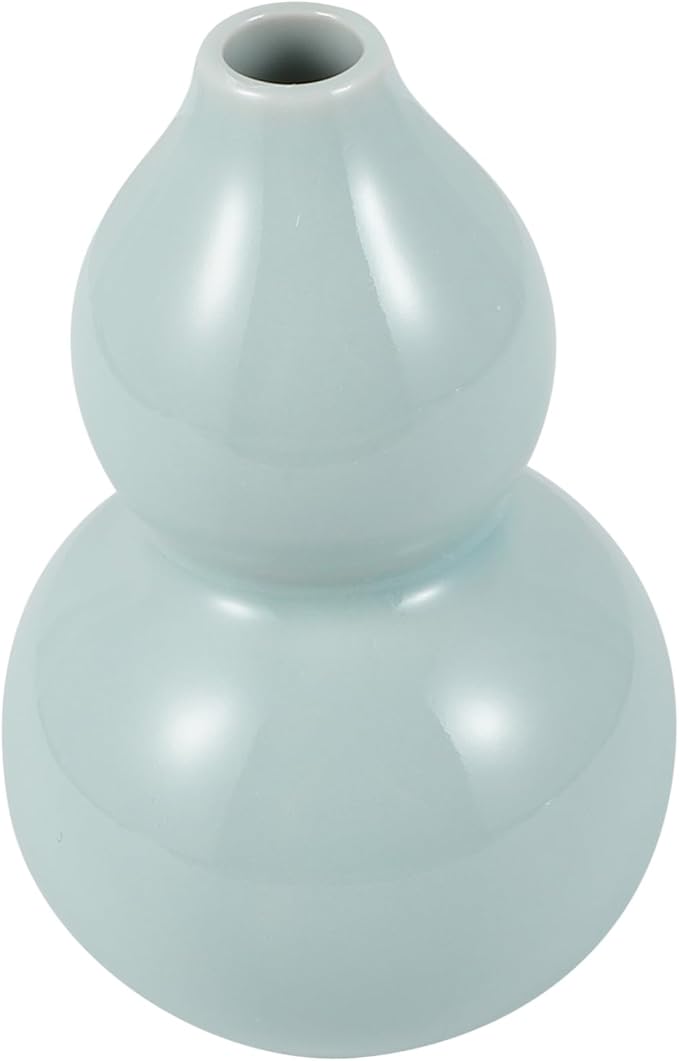 Cabilock Flower Container Desktop Decor Decorative Vase for Home Office Restaurant Ceramic Vase Unique Shape