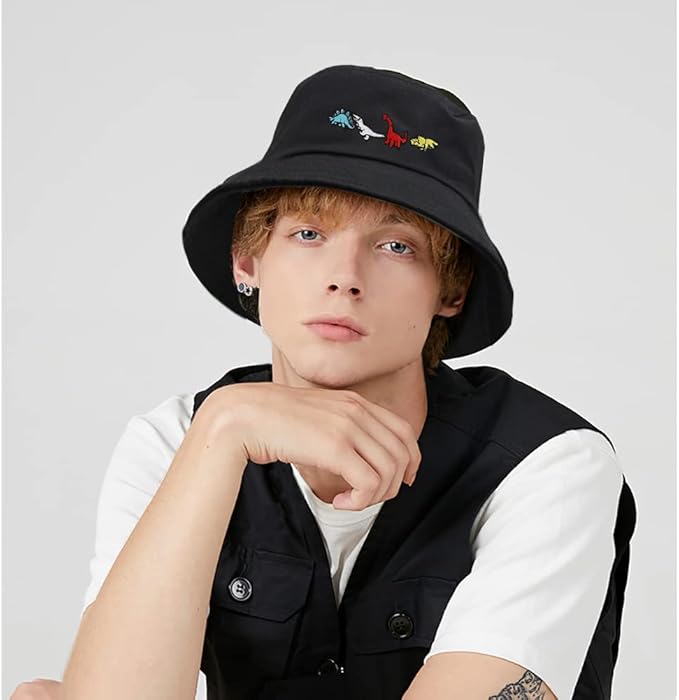 Malaxlx Unisex Bucket Hat Summer UPF 50+ Sun Protection Outdoor Beach Fishing Travel Hiking Hat