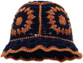 Winter Plush Fuzzy Bucket Hat Flower Fisherman Hats for Women Men Bucket hat
