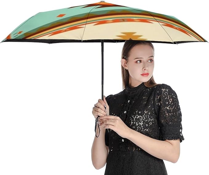 3 Fold Car Umbrella Folding Portable Automatic Umbrella Sunny Rain Sunscreen