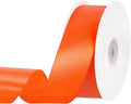Orange Ribbon 1-1/2 Inch 60 Yards Orange Satin Ribbon Fall Decor Ribbons for Gift Wrapping Crafts Flower Bouquet Halloween Christmas Decorations