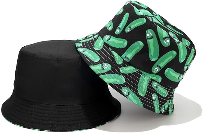 Quanhaigou Bucket Hat for Men Women,Packable Reversible Printed Sun Hats,Fisherman Outdoor Summer Travel Hiking Beach Caps