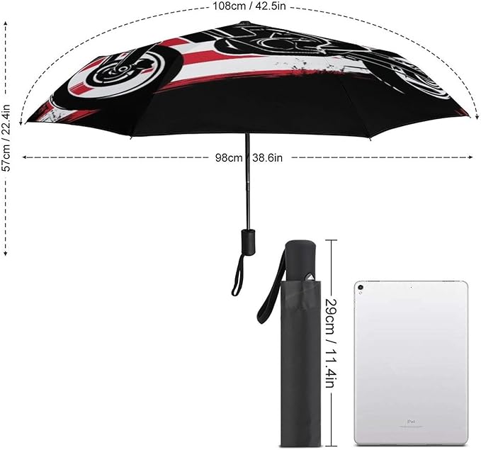 Fashion 3 Fold Sunny Rain Sunscreen Umbrella Portable Automatic Umbrella