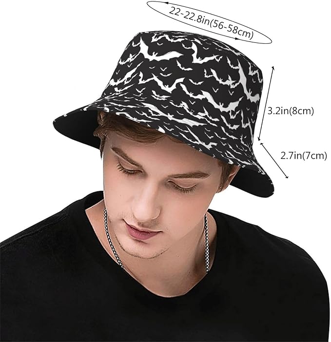 Bucket Hats Fashion Sun Cap Packable Outdoor Fisherman Hat for Women and Men