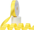 Daffodil Yellow Satin Ribbon, Double Faced 1 Inch X 50 Yards Daffodil Ribbon, Premium Satin Ribbon for Gift Wrapping, Crafts, Hair Bow Making, Sewing, Flower Bouquet, Wedding Party Decor