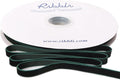 Ribbli Dark Green Velvet Ribbon 3/8 Inches Continuous 25 Yard Spool Green Christmas Ribbon for Gift Wrapping Crafts Home Decor