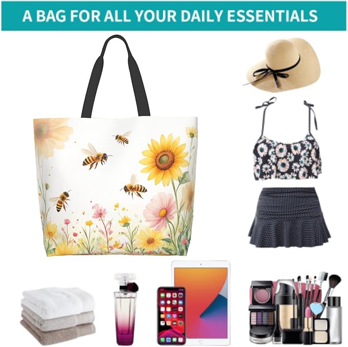 Shoulder Bag Large Reusable Eco-friendly Shopping Bags Portable Storage Handbag
