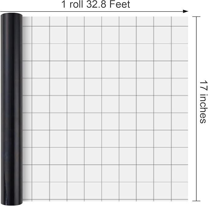Merture Metallic Black Wrapping Paper Roll - 17 In X 32.8 Ft(46.5 sq.ft.) Solid Color Gift Wrap with Grid Cutting Lines for Halloween, Birthday, Valentines Day, Fathers Day, Halloween, Graduation