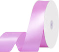 Lilac Ribbon 1 1/2 Inch 60 Yards Lilac Satin Ribbon for Gift Wrapping Bows Crafts Flower Bouquet Wedding Birthday Party Christmas Decorations