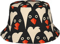 Christmas Navy Blue Tree Bucket Hat Novelty Sun Hats Trendy Fisherman Cap for Men and Women
