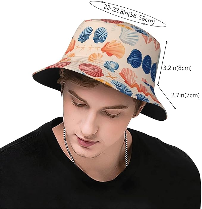 Vintage Clovers Bucket Hat Novelty Sun Hats Trendy Fisherman Cap for Men and Women