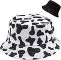 XYIYI Cute Bucket Hat Beach Fisherman Hats for Women, Reversible Double-Side-Wear