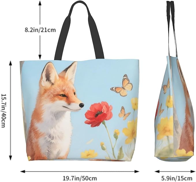 Shoulder Bag Large Reusable Eco-friendly Shopping Bags Portable Storage Handbag