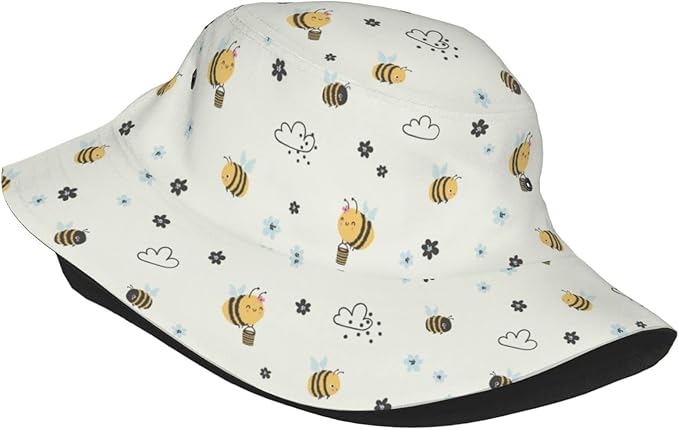 Bucket Hats for Women Sun Beach Travel Cap Unisex Men Bucket Hat