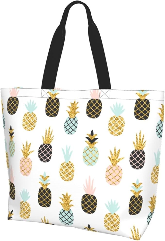 Sunflower Tote Bag For Women, Waterproof Shoulder Bags Big Reusable Grocery Handbag For Shopping Picnic Work Beach