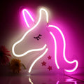 Unicorn Neon Light, LED Neon Sign Night Light, Cute Unicorn Light Sign for Girls Room, Birthday Christmas Gift, Wedding, Party Wall Decor