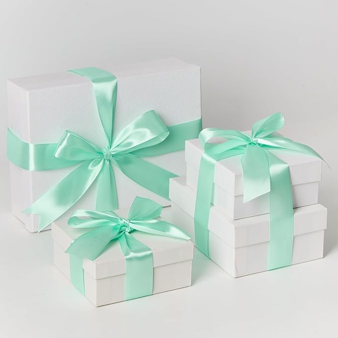 1-1/2 Inch Wide Mint Green Satin Ribbon, 50 Yards Solid Polyester Fabric Ribbon for Roses Making, Gift Wrapping, Christmas, Wedding Decorations, Crafts, Bows, Flower Bouquets