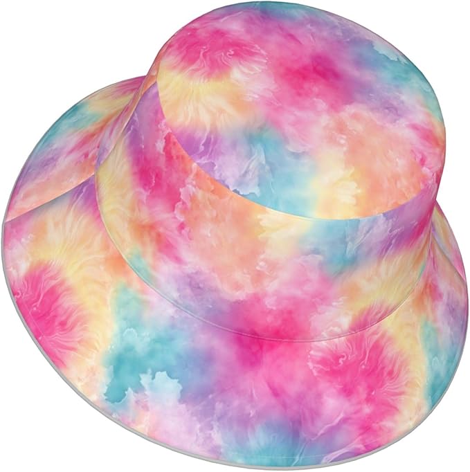 Bucket Hat Double-Side-Wear Reversible Sun Hat Beach Travel Hiking for Women Men