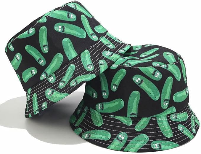 Quanhaigou Bucket Hat for Men Women,Packable Reversible Printed Sun Hats,Fisherman Outdoor Summer Travel Hiking Beach Caps