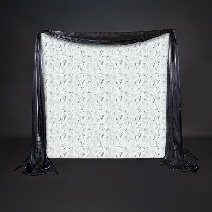 Anderson's White Vinyl Floral Sheeting, 36 inch x 15 feet, Rain-Proof, Flame-Retardant, Easy to Use, Perfect for Parade Floats, Weddings, Parties, Proms, Homecoming, Photo Backdrops, Tables and More