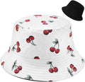 Malaxlx Bucket Hat Beach Sun Hat Fishing Hat for Women Men, Outdoor Travel Reversible Double Side Wear Fisherman Hat