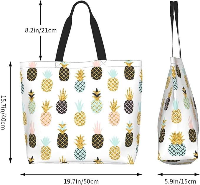 Sunflower Tote Bag For Women, Waterproof Shoulder Bags Big Reusable Grocery Handbag For Shopping Picnic Work Beach