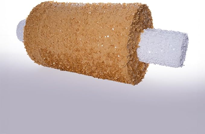 Anderson's Sand Vinyl Floral Sheeting,15 Ft. Parade Float Decoration for Trailers, Parties, Weddings, Proms, Photo Backdrops & Events – Durable Fringe Garland for Indoor/Outdoor Use